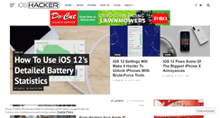 Desktop Screenshot of ioshacker.com